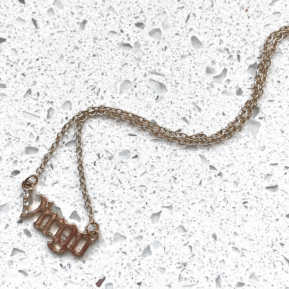 ROMWE ♍️ Virgo Bling Necklace